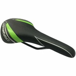 Corratec Sattel Grün Mit CRO-Mo Rails