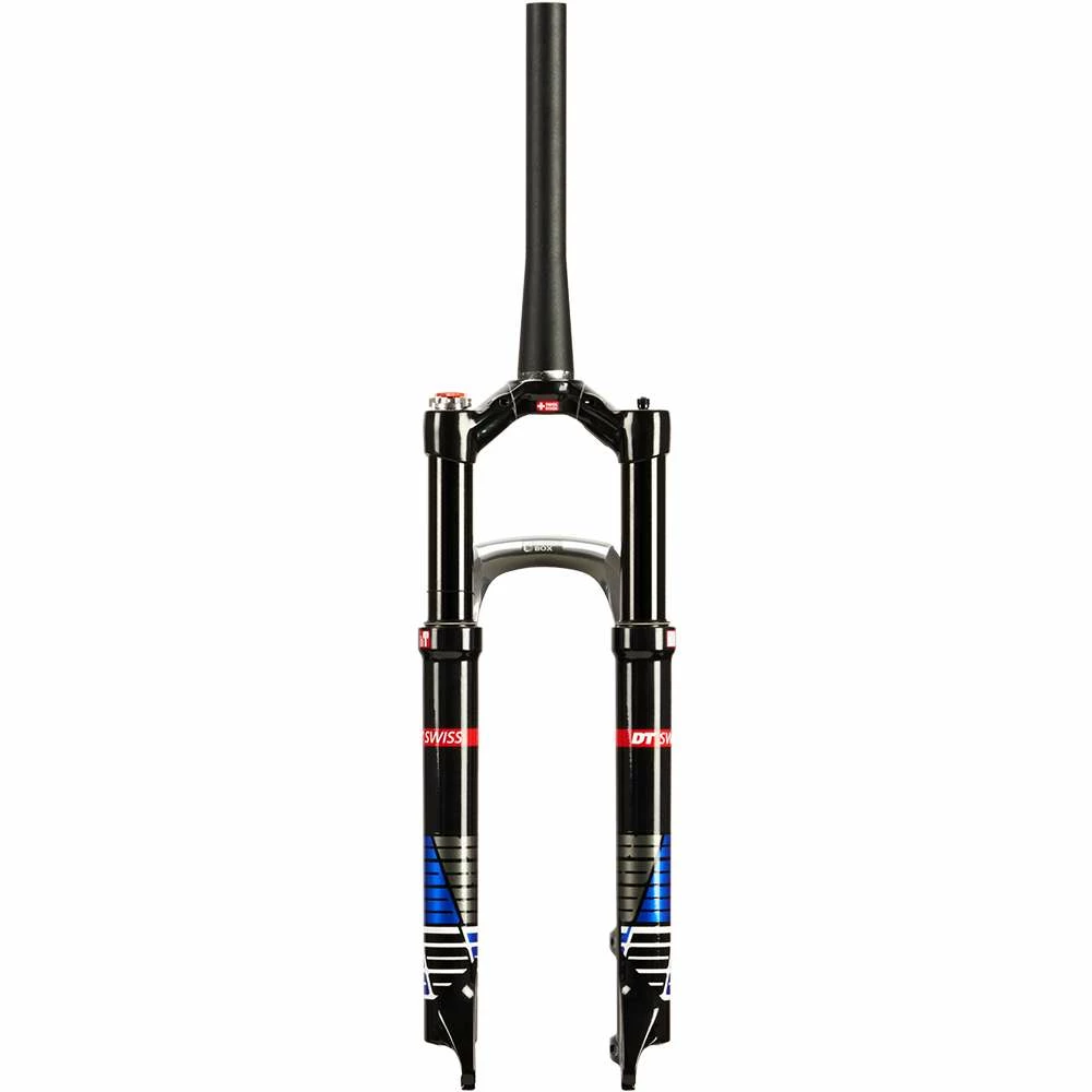 Dt-swiss DT Swiss Federgabel XRM 100 Schwarz / Blau 3 Dt-swiss DT Swiss Federgabel XRM 100 Schwarz / Blau