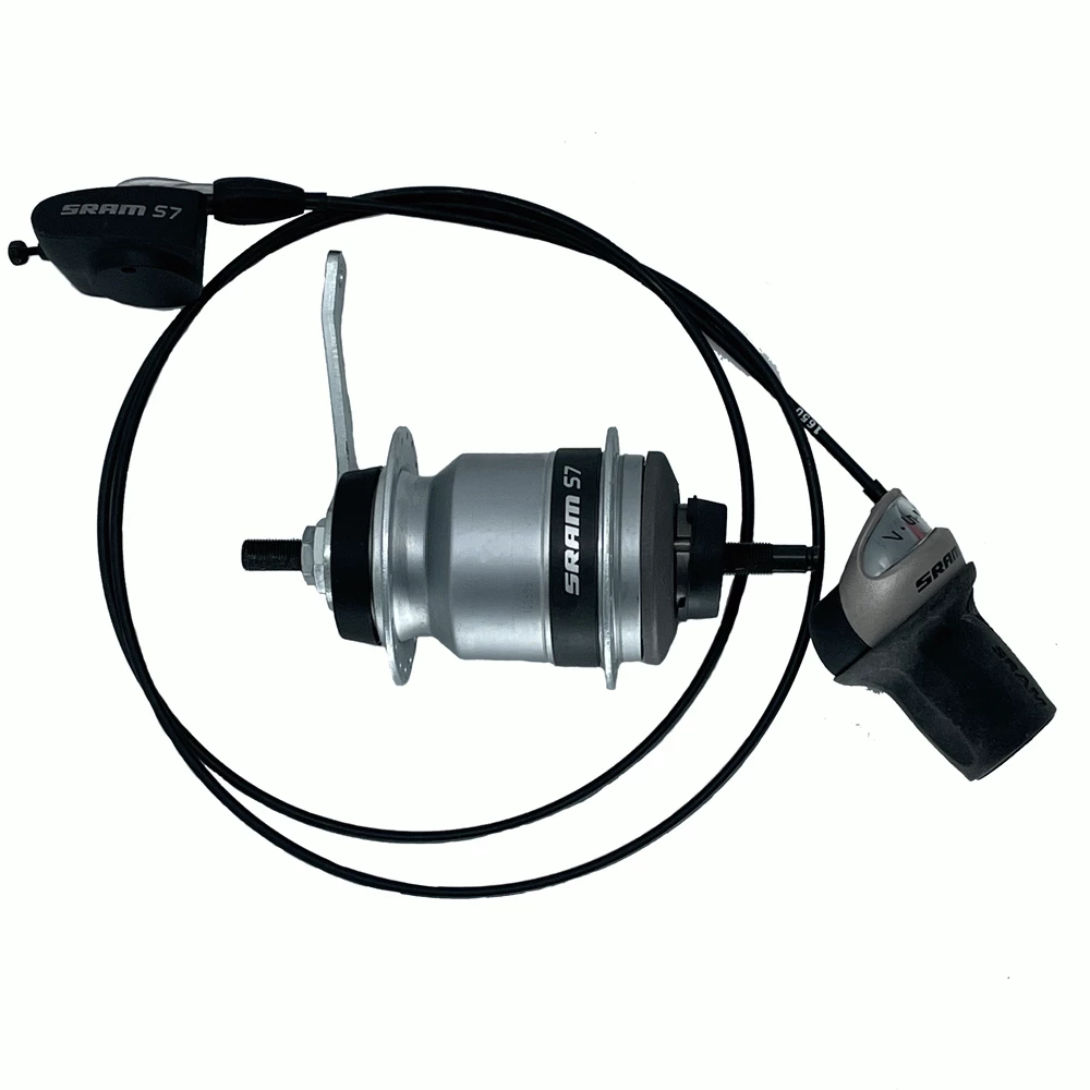 Sram Getriebe Nabe S7 Mit Schalthebel Und Clickbox 3 Sram Getriebe Nabe S7 Mit Schalthebel Und Clickbox