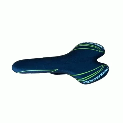 Corratec Sattel Schwarz / Grün / Weiß