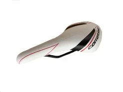 Corratec Sattel Weiß / Schwarz / Rot