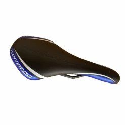 Corratec Carbon Sattel Schwarz / Blau / Weiß
