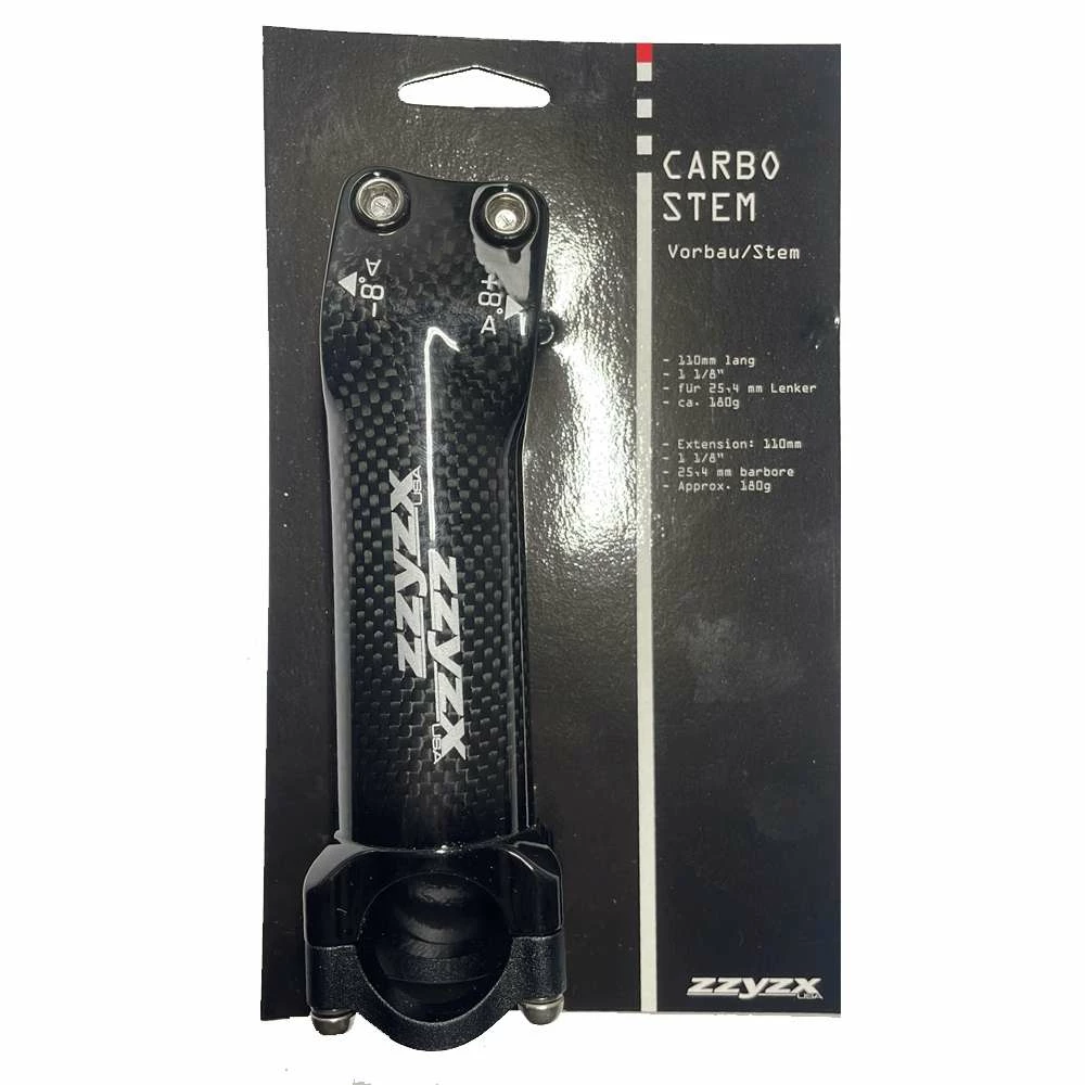ZZYZX Vorbau 1 1/8 Zoll 110mm Carbon 3 ZZYZX Vorbau 1 1/8 Zoll 110mm Carbon